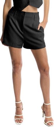 LBLC The Label Milan High Waist Short in Black at Nordstrom, Size X-Small
