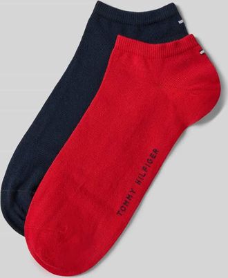 Tommy Hilfiger Sneaker-Socken im 2er-Pack in Rot, Größe 39/42