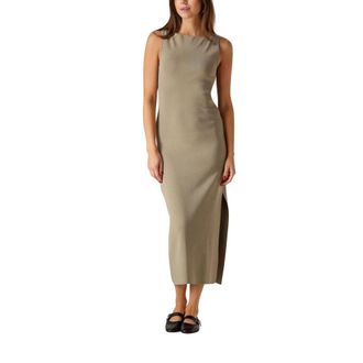 Gestuz Dames, Jurken, Beige, Maat: M Viscose