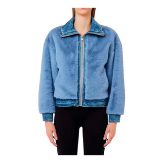 Liu Jo Mujer, Chaquetas, Azul, Talla: M