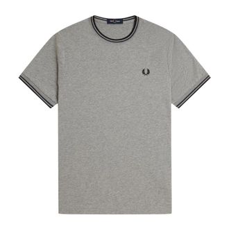 Fred Perry Uomo, Top, Grigio, M, new