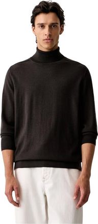 Marc O'Polo Regular Turtleneck Sweater - Heren - Truien - Grijs - Maat: L Wol