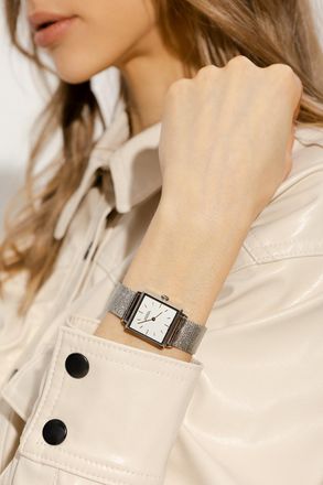 Isabel Marant Watch With Logo, Womens, Silver