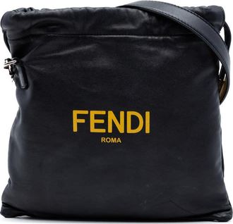 Fendi Pre-owned Fendi Leather Pack Pouch Bag Unisex 1J8D6OM6KGUAPNSE