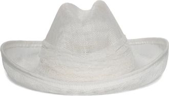 Gigi Burris Millinery Cappello Belle - Bianco
