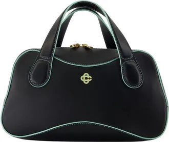 Casablanca Top Handle Bag Black