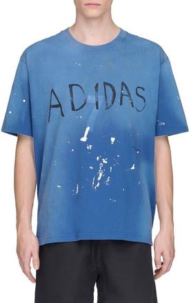 adidas Originals SFTM007 Graphic T-Shirt in Dusky Petrol at Nordstrom, Size X-Large