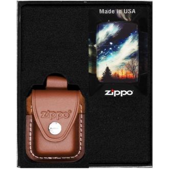OEM Juego De Encendedores Zippo Con Dise&ntilde;o De Cielo Despejado, Regalo N.&deg; 2