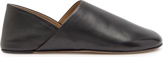 J.W.Anderson Leather Babouche Flats - Black - 39 (IT39 / UK6)