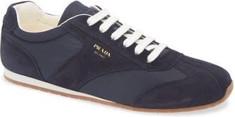 Prada Low Profile Sneaker in Blue at Nordstrom, Size 11.5Us