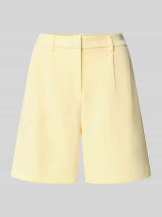 Vero Moda Wide Fit Shorts mit Viskose-Anteil Modell Likka in GELB, Gr&ouml;&szlig;e 40