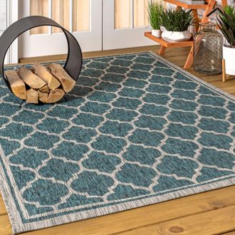 Jonathan Y Designs Moroccan HYPE Boho Vintage Diamond Mat