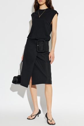 Ami Sleeveless Top, Womens, Black