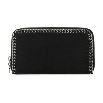 Stella McCartney Stella McCartney, Wallets & Cardholders, female, Black, Size: ONE SIZE Shaggy Deer Falabella Wallet