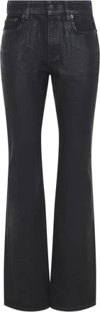 Acne Studios 2013F Shadow Jeans - Dames - Flared Jeans - Zwart - M - Katoen - Jeans