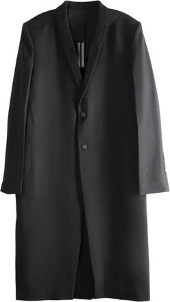Rick Owens single-breasted coat - Black