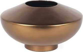 Mercana Quiana Metal Vase in Gold at Nordstrom, Size Large