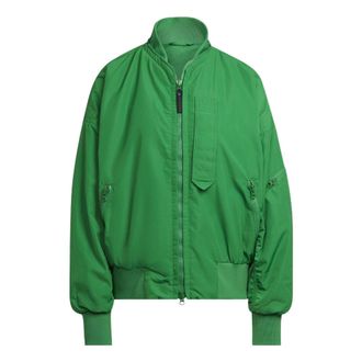adidas (WMNS) adidas by Stella McCartney Woven Bomber Jacket Asia Sizing Green HI0926