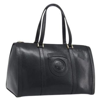 Fendi Pre-owned Vintage Boston Bag - Dames - Pre-owned - Zwart - Maat: ONE Size Leer