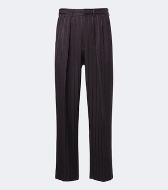 Tom Ford Striped jacquard suit pants