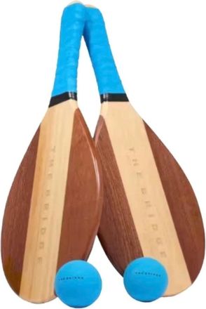 The Bridge Paddle Set - Dames - Tennisaccessoires - Bruin - ONE Size - Leer - Fitness
