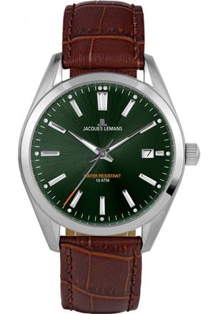 Jacques Lemans 1-1859D Mens Derby Watch - Silver - One Size