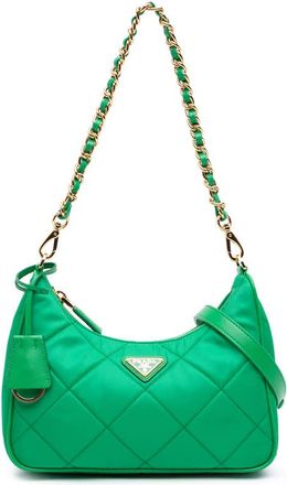 Prada Pre-owned Prada Impuntu Re Nylon Re Edition 1995 Chaine Satchel Ladies OFS5IQY3ND777DOO