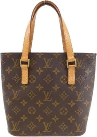 Louis Vuitton Pre-owned Handbags, female, Brown, Size: ONE SIZE Pre-owned Canvas Handbag