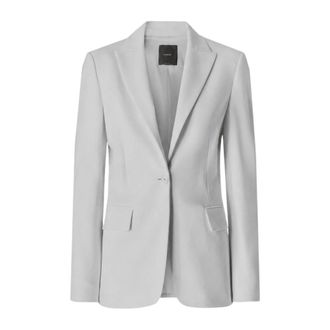 Pinko Blazers, female, Gray, Size: XS New Signum Jacket