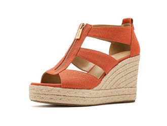 Michael Kors Etta Wedge Womens Wedge Shoes Mimosa : 9.5 M