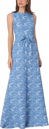 Shoshanna Loren Maxi Dress In Marina