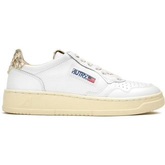 Autry Womens Medalist Low Trainers - White Leather - Size UK 9
