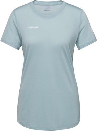 Mammut Tree Wool Firstlayer T-Shirt Merinoshirt f&uuml;r Damen | grau/t&uuml;rkis