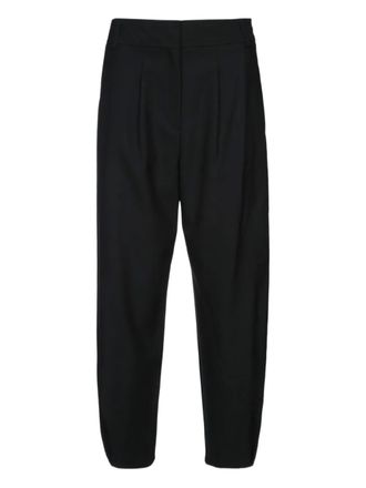 iBlues dart-detailing trousers - Black