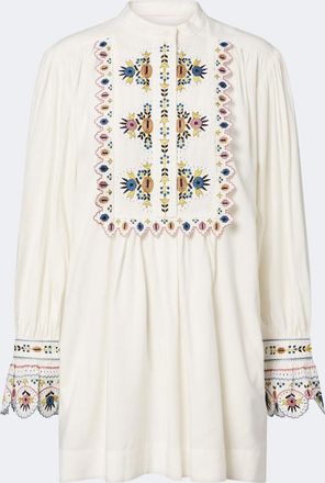 Isabel Marant Merva embroidered minidress