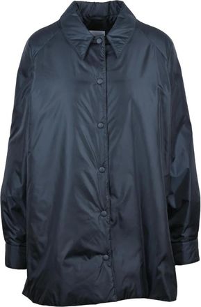 Aspesi Alene Camicia Imbottita - Dames - Zomerjassen - Blauw - S - Jassen