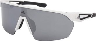 Adidas Sport SP0103 21C Mens Sunglasses White Size 99