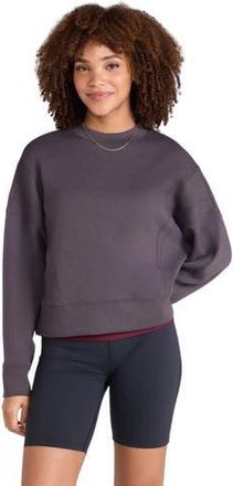 Animal Active Crop Sweatshirt in Taupe at Nordstrom, Size X-Large