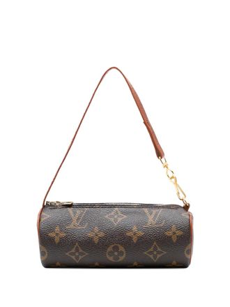 Louis Vuitton Borsa a mano Papillon Pochette in monogramma 1990-2010 - Marrone