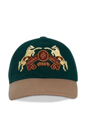 Dr&ocirc;le de Monsieur embroidered hat - Green