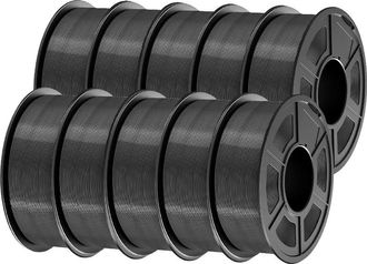 OEM Filamento Para Impresora 3d, Material Abs Duradero, Tolerancia De Alta Precisi&oacute;n, Eabs Gris 10 Kg