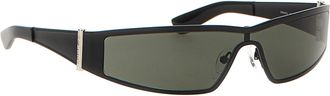 Alexander McQueen Womens Black Acetate Sunglasses