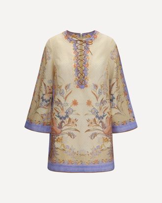 Zimmermann Indra floral tunic Dress Female 2