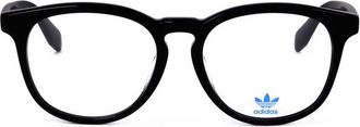 adidas Ladies Black Round Eyeglass Frames OR5019-F