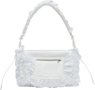 Simone Rocha Shoulder Bags, female, White, Size: ONE SIZE Pillowcase Shoulder Bag