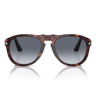 Persol Sunglasses Po0649 24/86 Brown/Gradient Blue Unisex