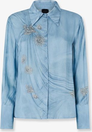 Pinko Camicia Christa in satin - PINKO - gender_Woman