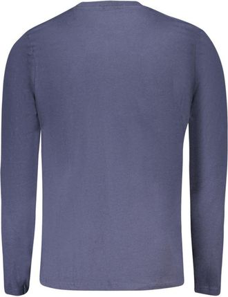 North Sails Mens Long Sleeve Basic Tshirt - Dark Grey Cotton - Size X-Large