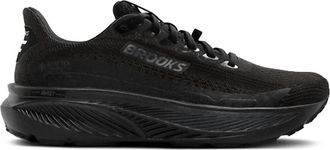 Brooks Womens Ghost 17 Shoe In Black/black/ebony