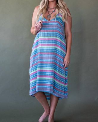 Tasha Polizzi Ava Serape Dress In Multicolor